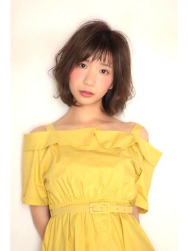 メレット(Meret) 〈Meret〉ふわクシャフェミニンボブ