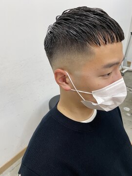 キューズ クラブ(cuz KLUB) 【cuzKLUB】バーバースタイル スキンフェード×クロップ［池袋］