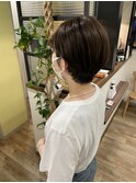 絶壁解消ショートボブ×柔らかベージュ Sac.栃木優佑