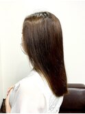 細くクセが気になる髪質にも効果あり◎サミートリートメントの艶