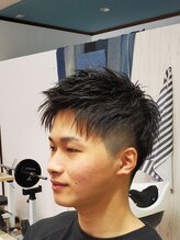 バーバーフォーメン(BARBER FOR MEN) ツーブロックアップバング