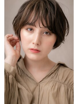 カバーヘア ブリス 川口(COVER HAIR bliss) ミストバング大人ハイライトクールショートY川口10代20代30代