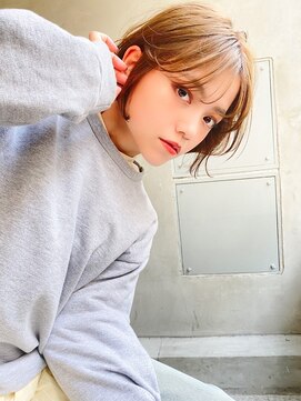 ロロ(ro-ro) 【恵比寿ro-ro】ベージュ×ボブスタイル