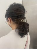 お呼ばれヘアセット