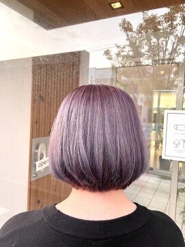 クロエ バイ ラヴィズム 小針店(CLOE by LUVISM) ラベンダーグレーボブ☆