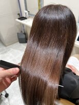 フレーム へアアンドトリートメント 天王寺北口店(FRAME)&nbsp;[FRAME 天王寺北口店] 艶カラー透け感ブラウン