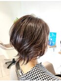 ショート｜外ハネ｜外ハネショート｜ショートウルフ｜刈谷