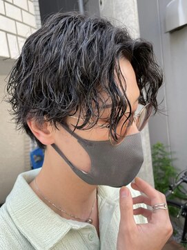 クオル 立川(QOL) センターパートツイストスパイラルパーマニュアンスパーマ