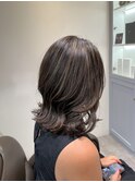 究極の大人ヘアカラー!地毛ハイライト!