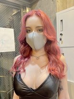 カリーナコークス 原宿 渋谷(Carina COKETH)&nbsp;ダブルカラー/インナーカラー/イヤリングカラー/ピンク/韓国風