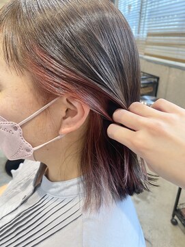 メゾンド クロエ(Maison de Chloe) ピンクイヤリングカラー