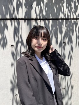 ロカ 表参道(loka) くびれヘア/グレージュ[表参道/ブリーチ/ハイライト]Mai