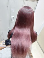 アレンヘアー 松戸店(ALLEN hair) 色落ち最強グレーピンク【ダブルカラー/松戸】
