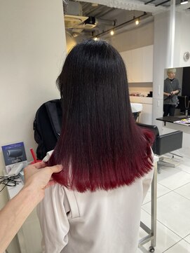 アライブ ハラジュク(ALIVE harajuku) グラデーションカラーバレイヤージュインナーカラー　ryota