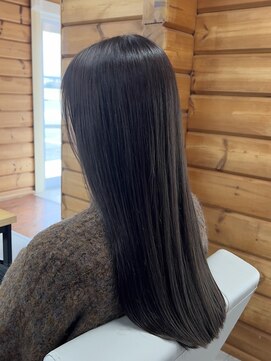 ブレイク 金沢店(BREK) 髪質改善　メルティカラーオリーブベージュ