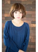 【ARISHIA hair 那珂】丸みショート くせ毛風 ナチュラルボブ ♪