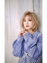 グランアージュ 柏西口店(grandage) 大人可愛い20代30代40代前下がりひし形小顔ボブ丸みミディ 柏
