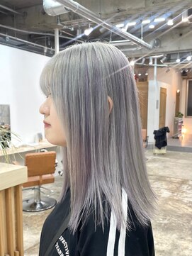 カシェル(cashel kishaba) シルバー×ラベンダー