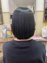 コアフィールフィス(COIFFURE fils)&nbsp;新規お得クーポンあり【見附　今町】黒髪ボブヘア