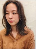 大人かわいいニュアンスパーマ