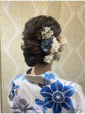 浴衣着付け＋ヘアセット