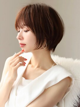 アンド ストーリーズ(&STORIES) ショートボブ髪型30代40代50代前髪あり前髪なし面長丸顔【倉田】