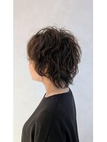 ヘアラウンジラック(Hair Lounge LUCK) ショート×外ハネMIXパーマ