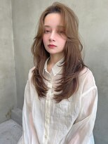 シエナ 渋谷(Siena) siena レイヤー×ミルクティーベージュ 20代30代 しぶや