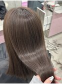 ツヤツヤオリーブブラウン♪ 透明感抜群カラー