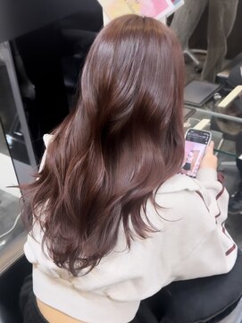 ビグディーサロン(BIGOUDI SALON) うるツヤ♪暖色系カラー×小顔見せレイヤーカット