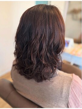 ヘアアトリエ ナイン(hair atelier nine) イメチェン/ラベンダーミルクティー/刈り上げマッシュ/福島市