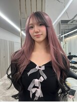 メゾン 心斎橋店(Maison)&nbsp;ピンクカラー/エンドカラー/心斎橋/ブリーチ