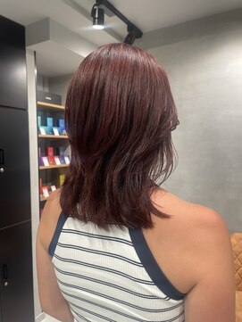 シャルムバイケンジ(Charm.by KENJE) 【夏カラー】地毛からでも染めれる「オレンジレッド」