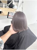 明るめグレージュカラー