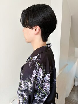 ゼスト パーク(ZEST PARK) ダウンパーマセンターパートマッシュ刈り上げなし吉祥寺《宮坂》