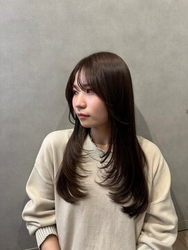 ノアル 大宮店(NOAHL) ブリーチなしダブルカラー/レイヤー/縮毛矯正/髪質改善/学割U24