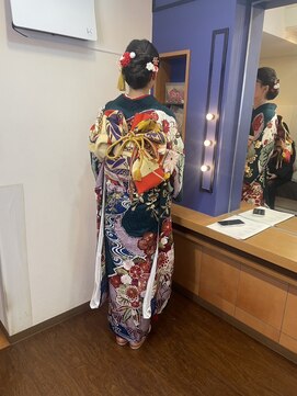 ヴァンセン(vincennes) 着付け ヘアセット　[北品川/美容室ヴァンセン]