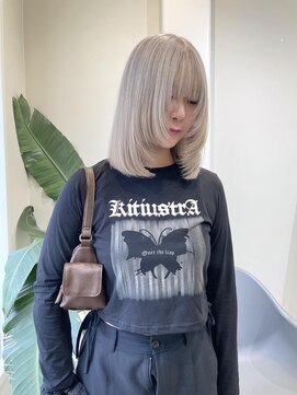 エアージーモ(Air G mo) ハイトーン×レイヤーカット