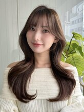 エトラ 渋谷店(etora) ◎小顔カット 韓国ヘアレイヤーカットワンホン