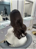 マロンブラウン、レイヤーカット