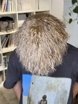 ディーカヘアーセンダイ(Di KA HAIR sendai) "bleach×twist spiral perm"