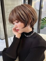 ディモアンド 表参道(Dimo&)&nbsp;xカット/イメチェン/ホワイトブロンド/外ハネボブ/美髪