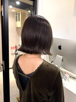 アコロン(acoron)&nbsp;外はねボブ　新宿/ボブ/髪質改善/韓国ヘア