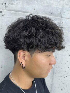 ビューブルー 亀戸錦糸町(VIEW BLUE) 波巻きスパイラルパーマ/シャドウパーマ/メンズ2wayマッシュ