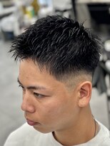 オーバルバイアピッシュ(OVARL by apish)&nbsp;メンズベリーショート/フェードカット/テーパーフェード