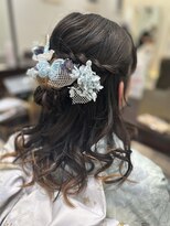 プランタンシエル(printemps CIEL) 和装ハーフアップ