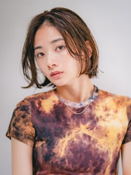 benji 横浜店【ベンジー】 ゆるパーマでオトナボブ 20代30代40代 2