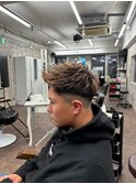 ブリーチハイライト髪質改善ダブルカラーレイヤーカット/本厚木