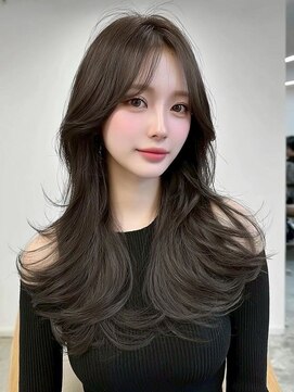 ノイズ エコル(Hair&Make NOISM ekolu ) ミディアムレイヤーカットハッシュカットウルフボブウルフカット