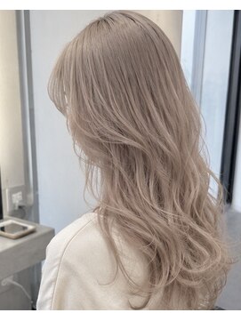 ヘアアンドメイク アース 入間店(HAIR&MAKE EARTH) 王道ミルクティーベージュ